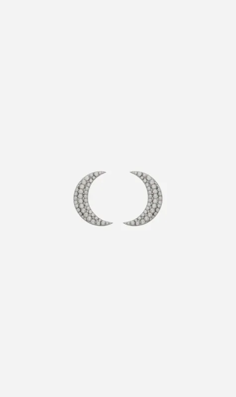 Zoe & Morgan | Moonlight Stud - Silver sold by Sister & Co