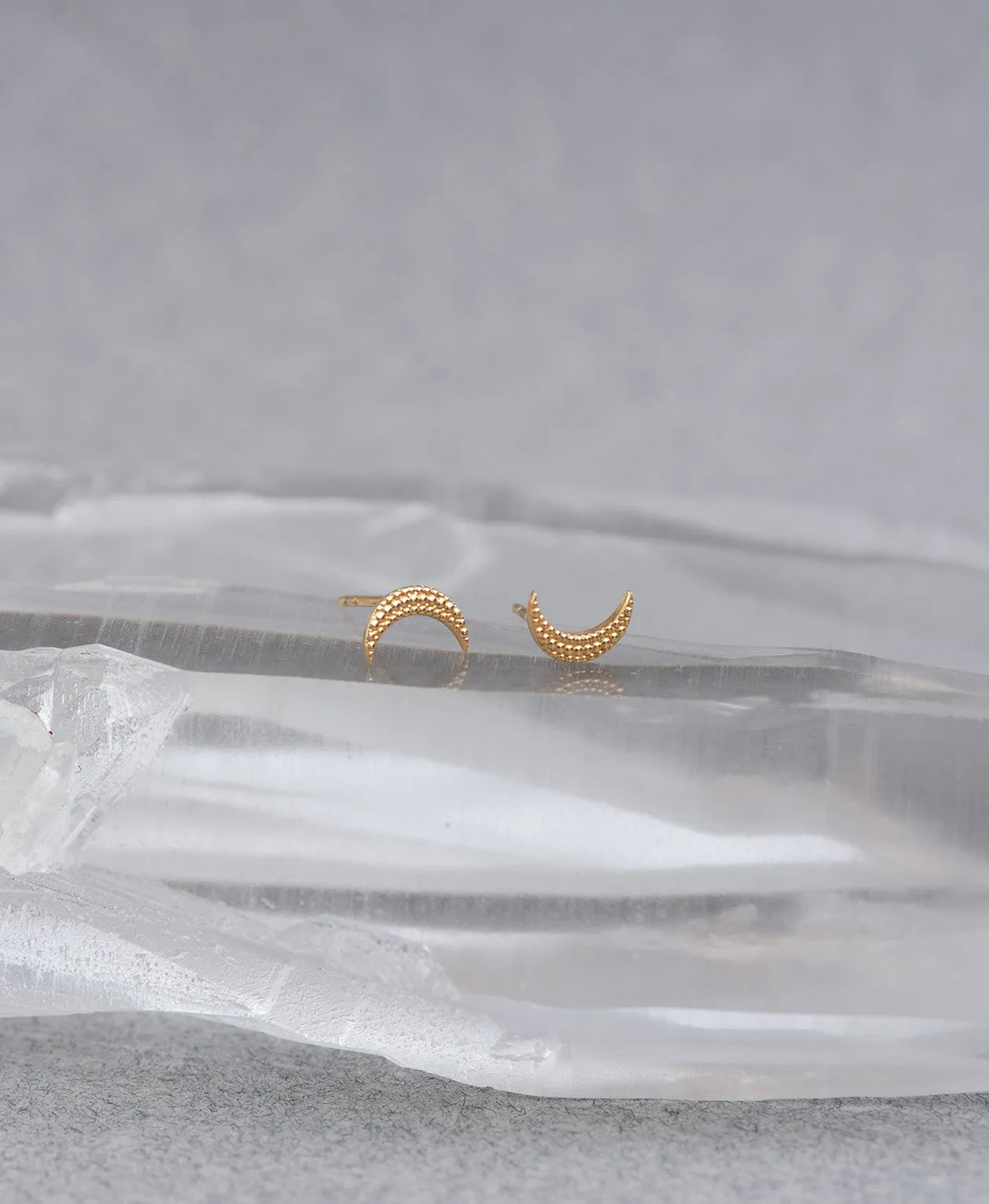 Zoe & Morgan | Moonlight Stud - Gold sold by Sister & Co product image thumbnail 4