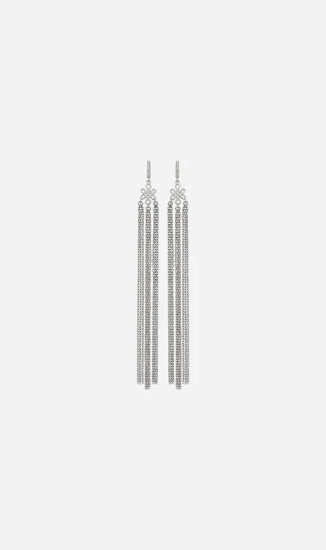 Zoe & Morgan | Aria Earrings - Silver sold by Sister & Co
