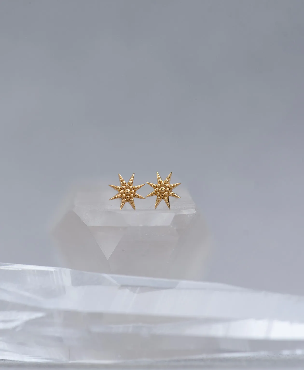 Zoe & Morgan | Morning Star Stud - Gold sold by Sister & Co product image thumbnail 4