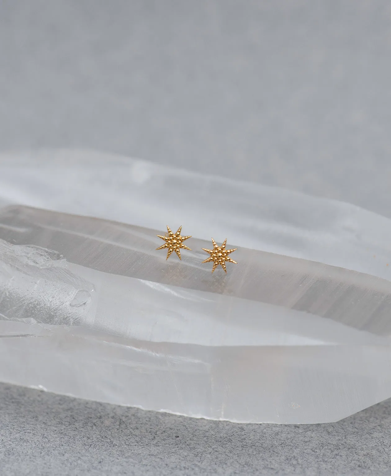 Zoe & Morgan | Morning Star Stud - Gold sold by Sister & Co product image thumbnail 2