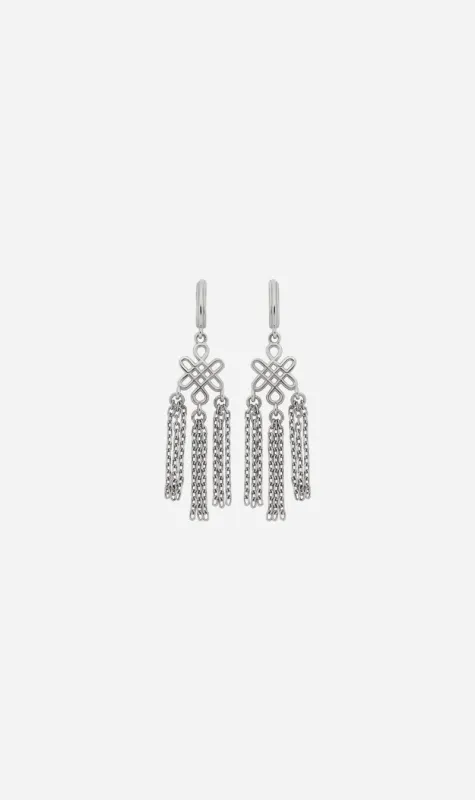 Zoe & Morgan | Ether Earrings - Silver sold by Sister & Co
