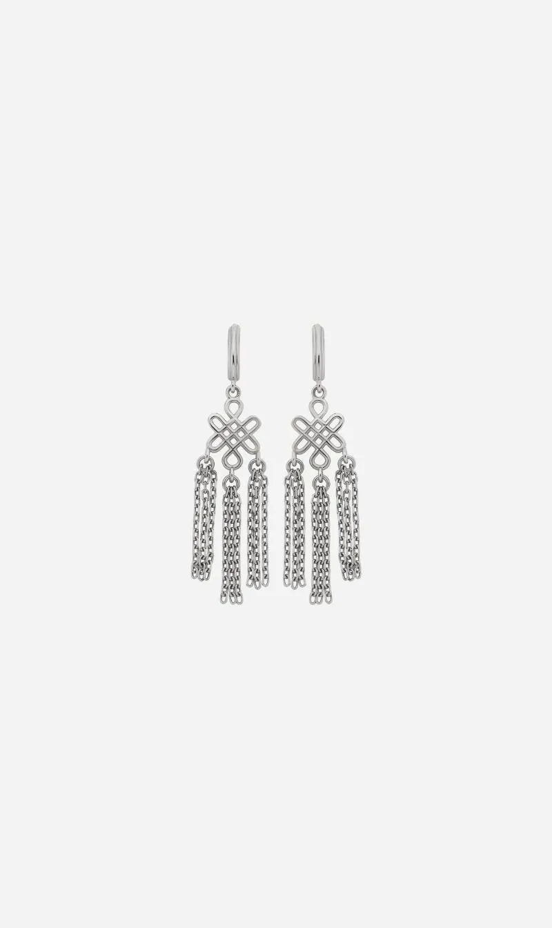 Zoe & Morgan | Ether Earrings - Silver sold by Sister & Co