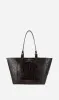 Deadly Ponies | Mr Bandit Tote - Espresso Croc sold by Sister & Co