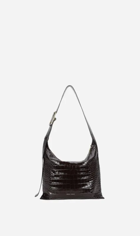 Deadly Ponies | Mr Midimese - Espresso Croc sold by Sister & Co