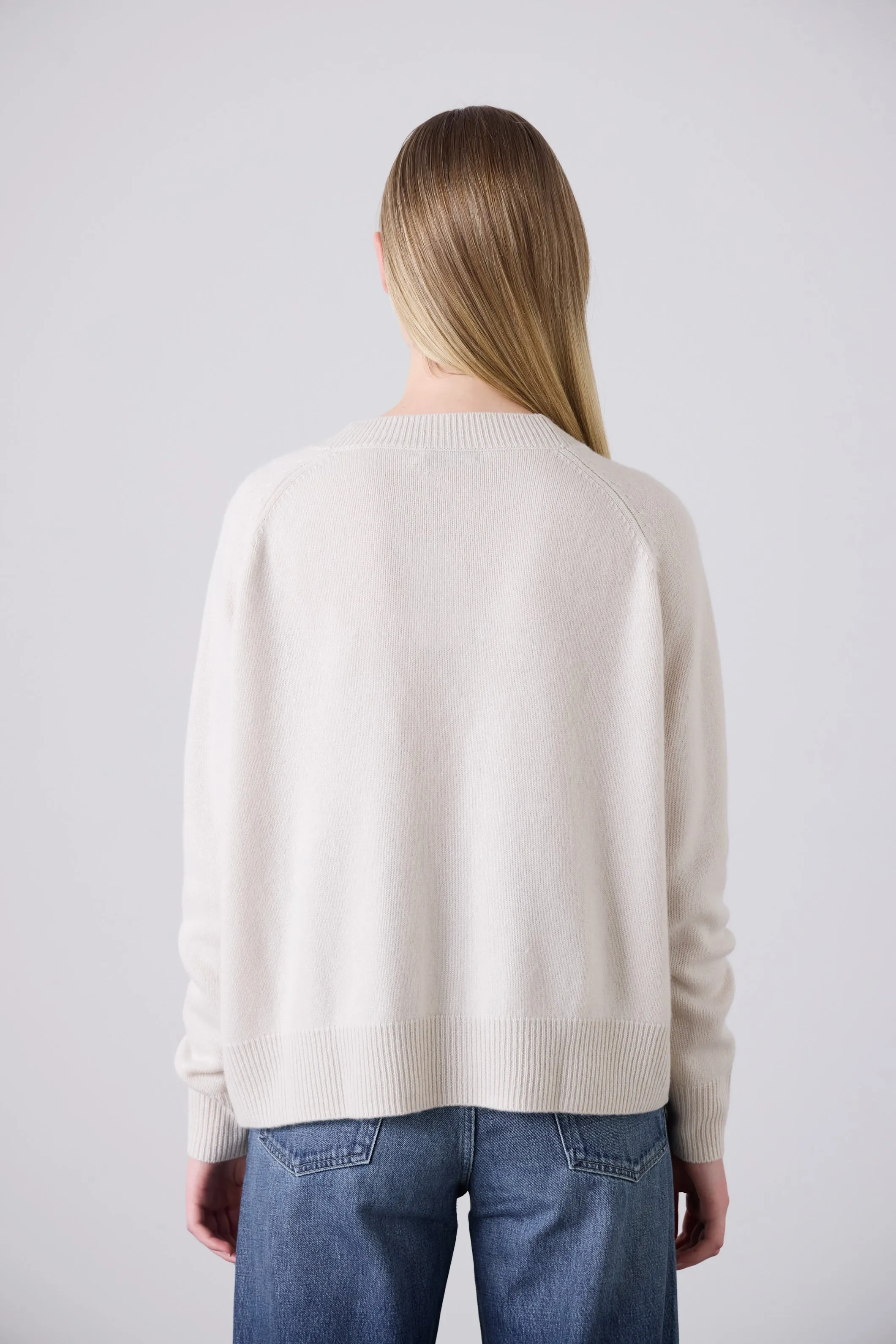 Laing | Lauren Cashmere Cardi - Putty sold by Sister & Co product image thumbnail 2