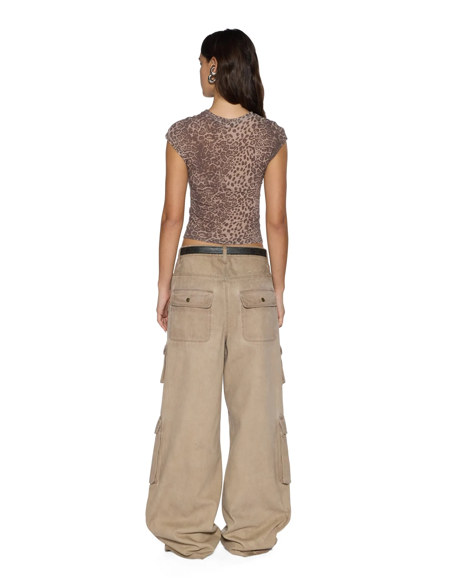 Ksubi | Staple Ss Tee - Leopard sold by Sister & Co product image thumbnail 4