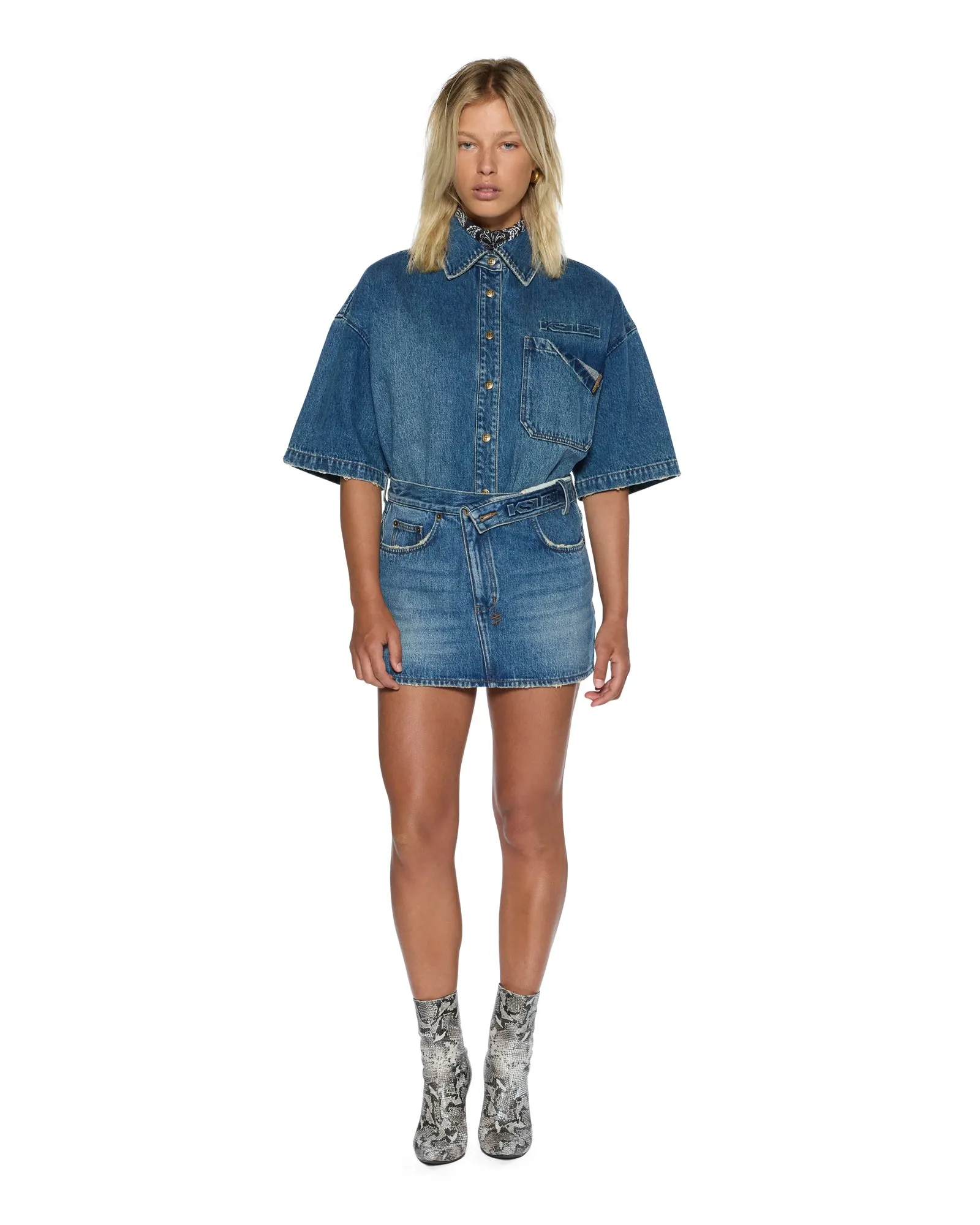 Ksubi | Garage Ss Shirt - Aged sold by Sister & Co product image thumbnail 3