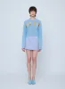 Wynn Hamlyn | Flower Cardigan - Sky Blue sold by Sister & Co