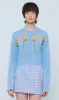 Wynn Hamlyn | Flower Cardigan - Sky Blue sold by Sister & Co
