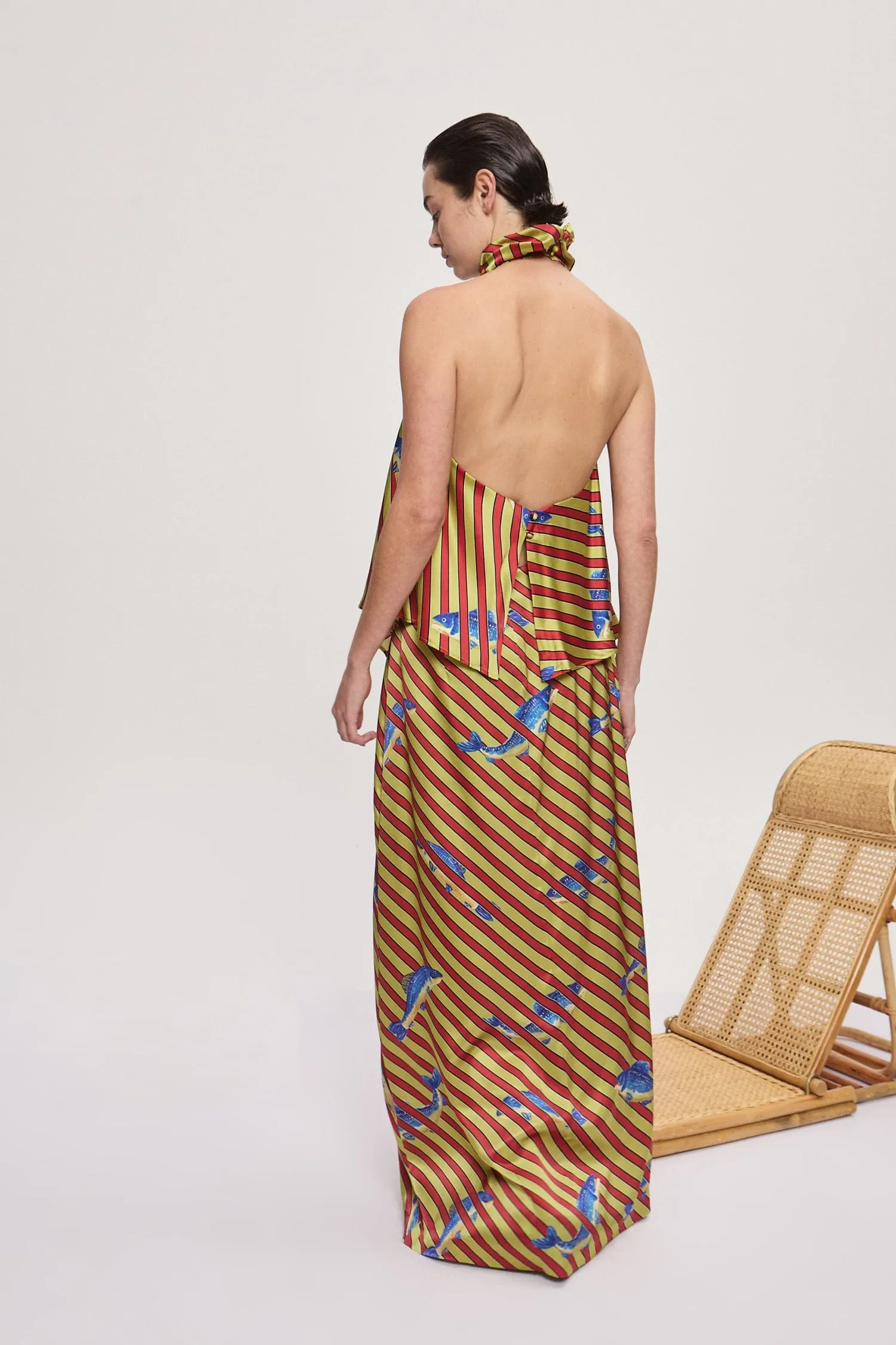 Alemais | Lorenza Silk Top sold by Sister & Co product image thumbnail 4