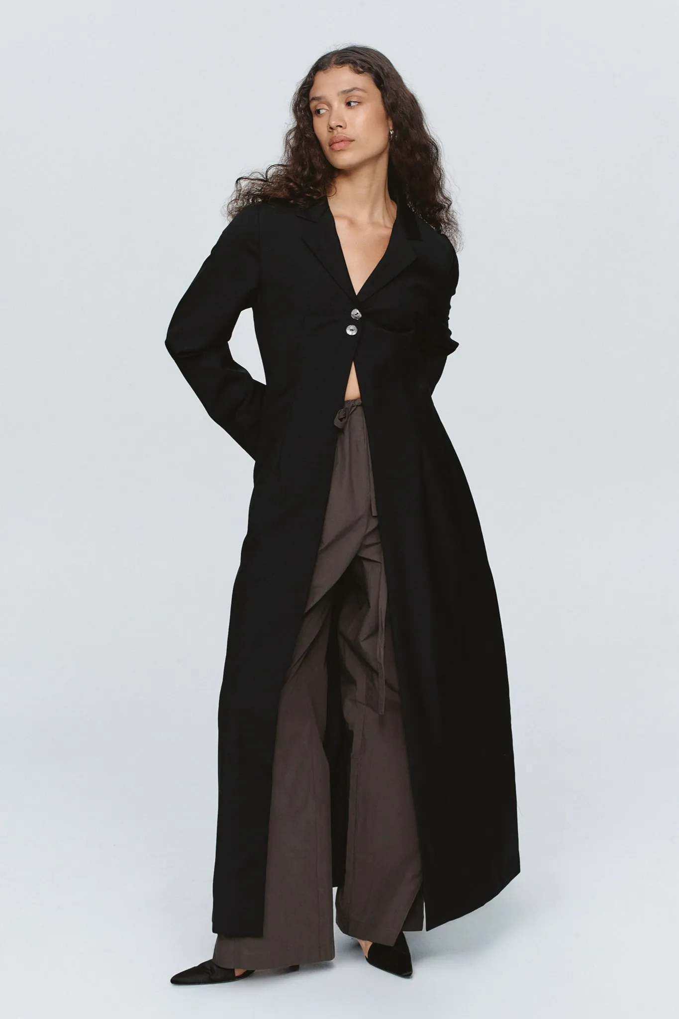 Marle | James Coat - Black sold by Sister & Co product image thumbnail 3