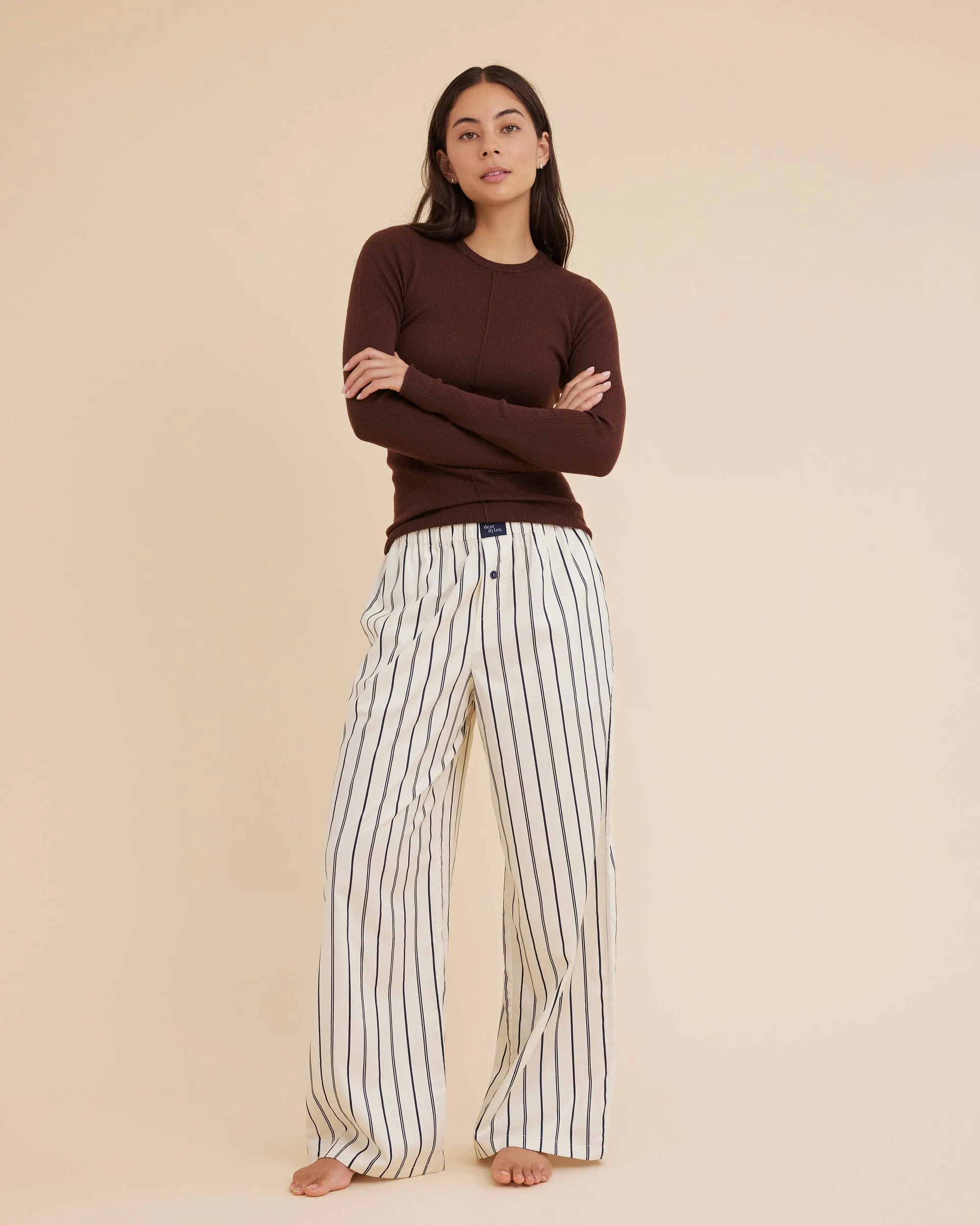 Dear Dylan | Boxer Pant - Ink Stripe sold by Sister & Co product image thumbnail 2