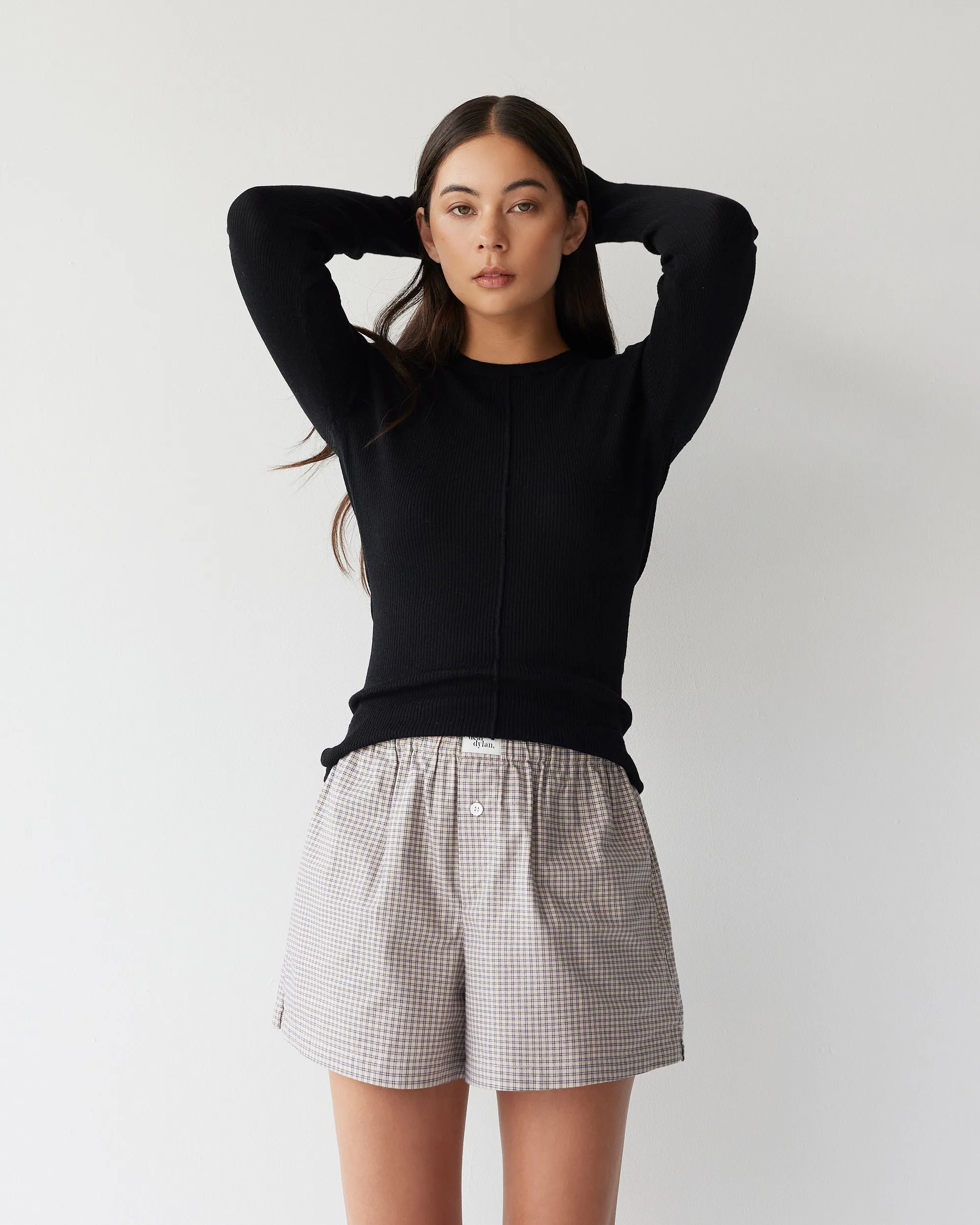 Dear Dylan | Boxer Short - Biscuit Plaid sold by Sisters & Co product image thumbnail 2