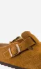 Birkenstock | Boston Soft Foot Bed Suede Reg - Mink sold by Sister & Co