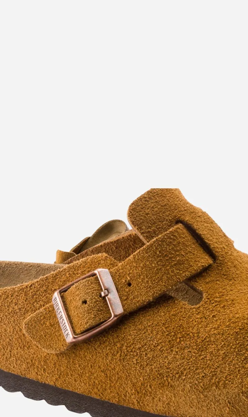 Birkenstock | Boston Soft Foot Bed Suede Reg - Mink sold by Sisters & Co product image thumbnail 5