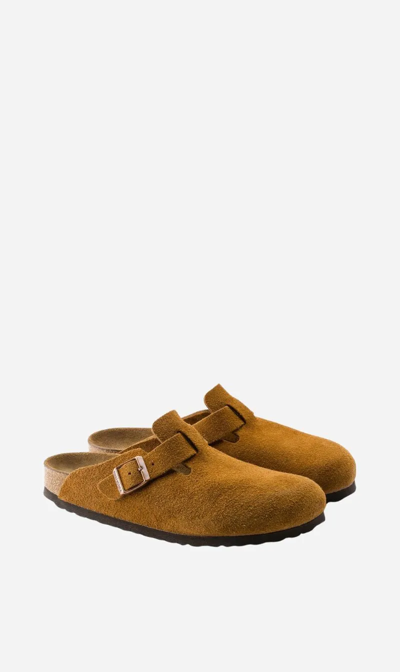 Birkenstock | Boston Soft Foot Bed Suede Reg - Mink sold by Sisters & Co product image thumbnail 2