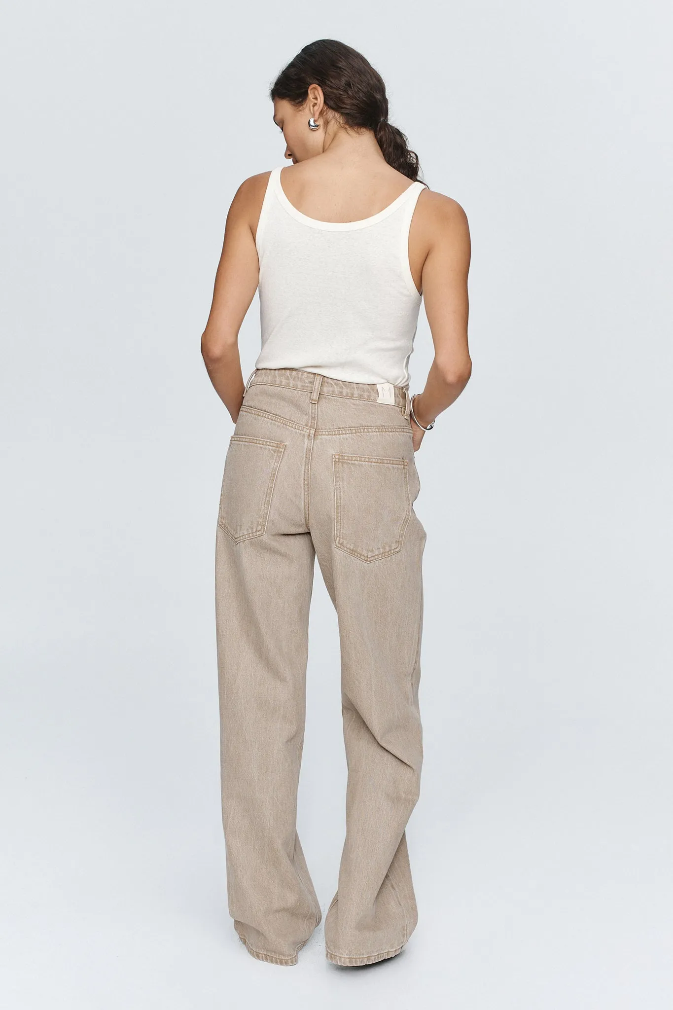 Marle | Wide Leg Jean - Chai sold by Sister & Co product image thumbnail 4