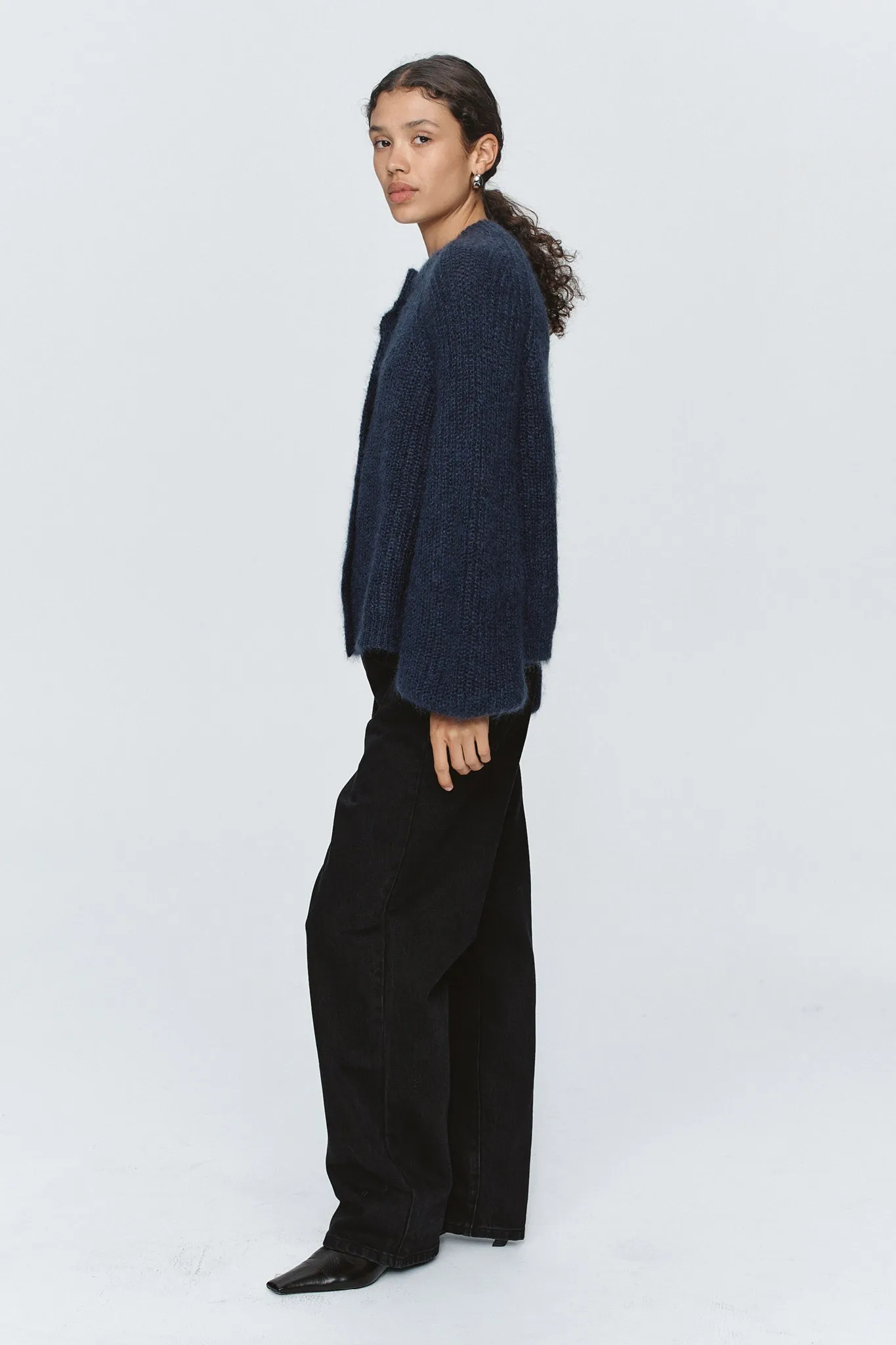 Marle | Cait Cardigan - Navy sold by Sister & Co product image thumbnail 4