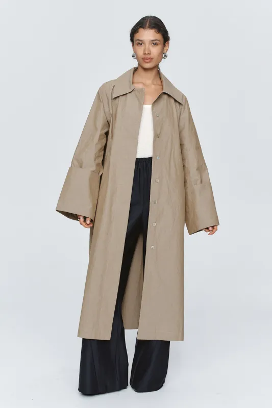 Marle | Duster Coat - Rye sold by Sister & Co