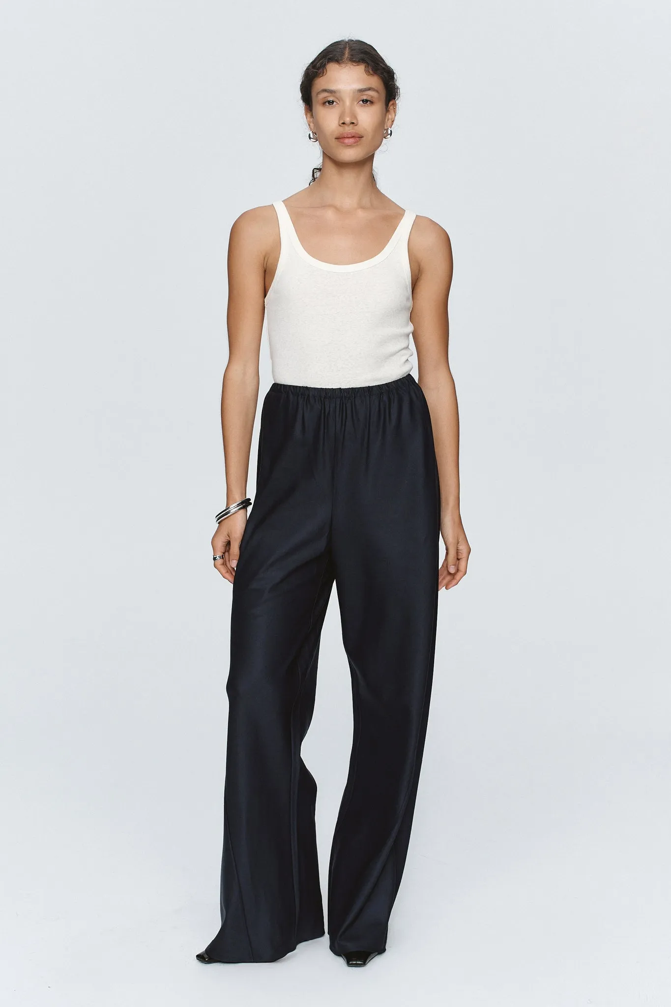 Marle | Alicia Pant - Navy sold by Sister & Co