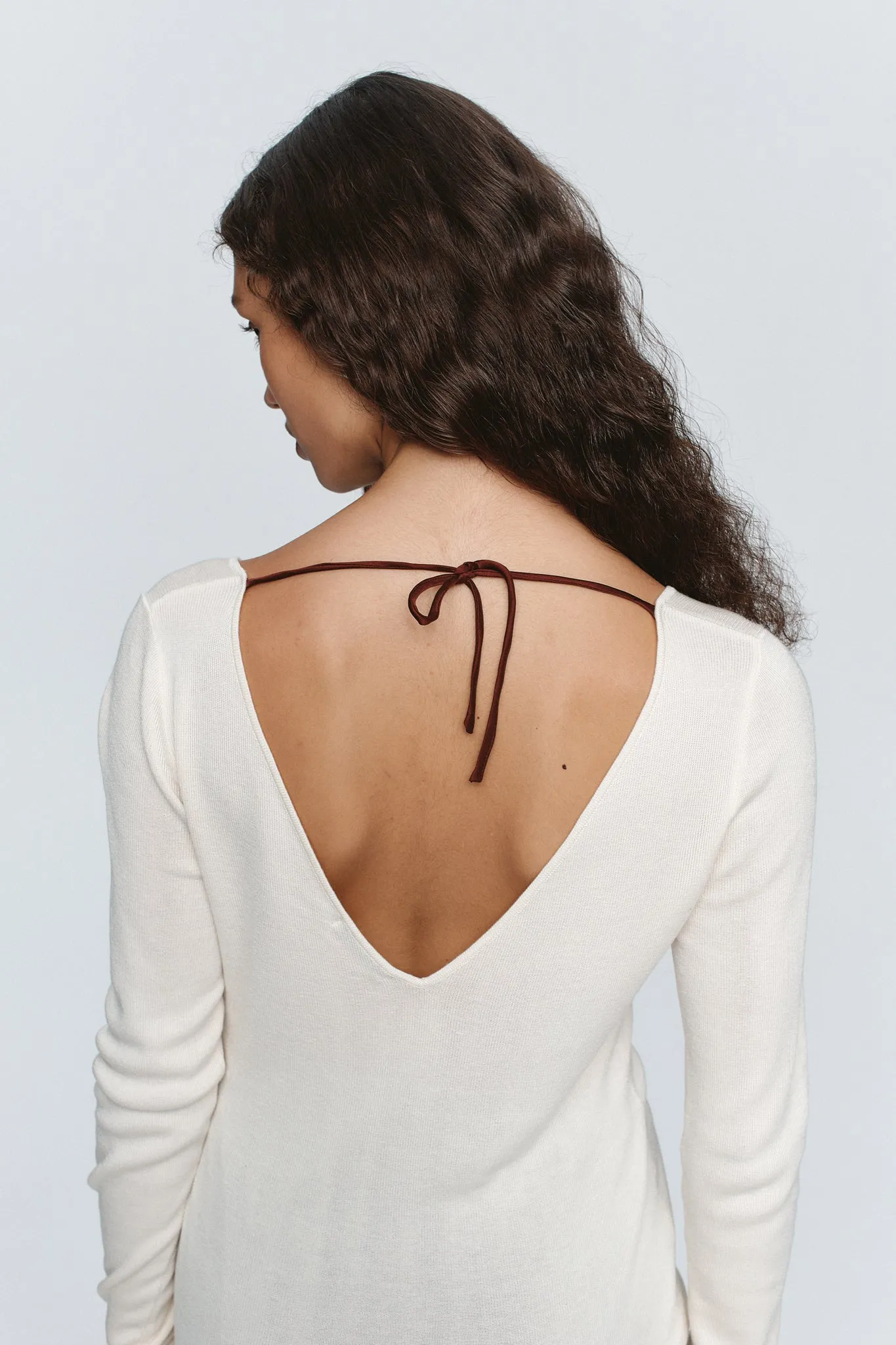 Marle | Reese Top - Ivory/Sangria sold by Sister & Co product image thumbnail 2