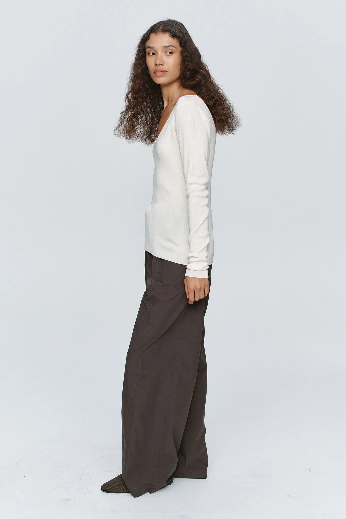 Marle | Reese Top - Ivory/Sangria sold by Sister & Co product image thumbnail 4