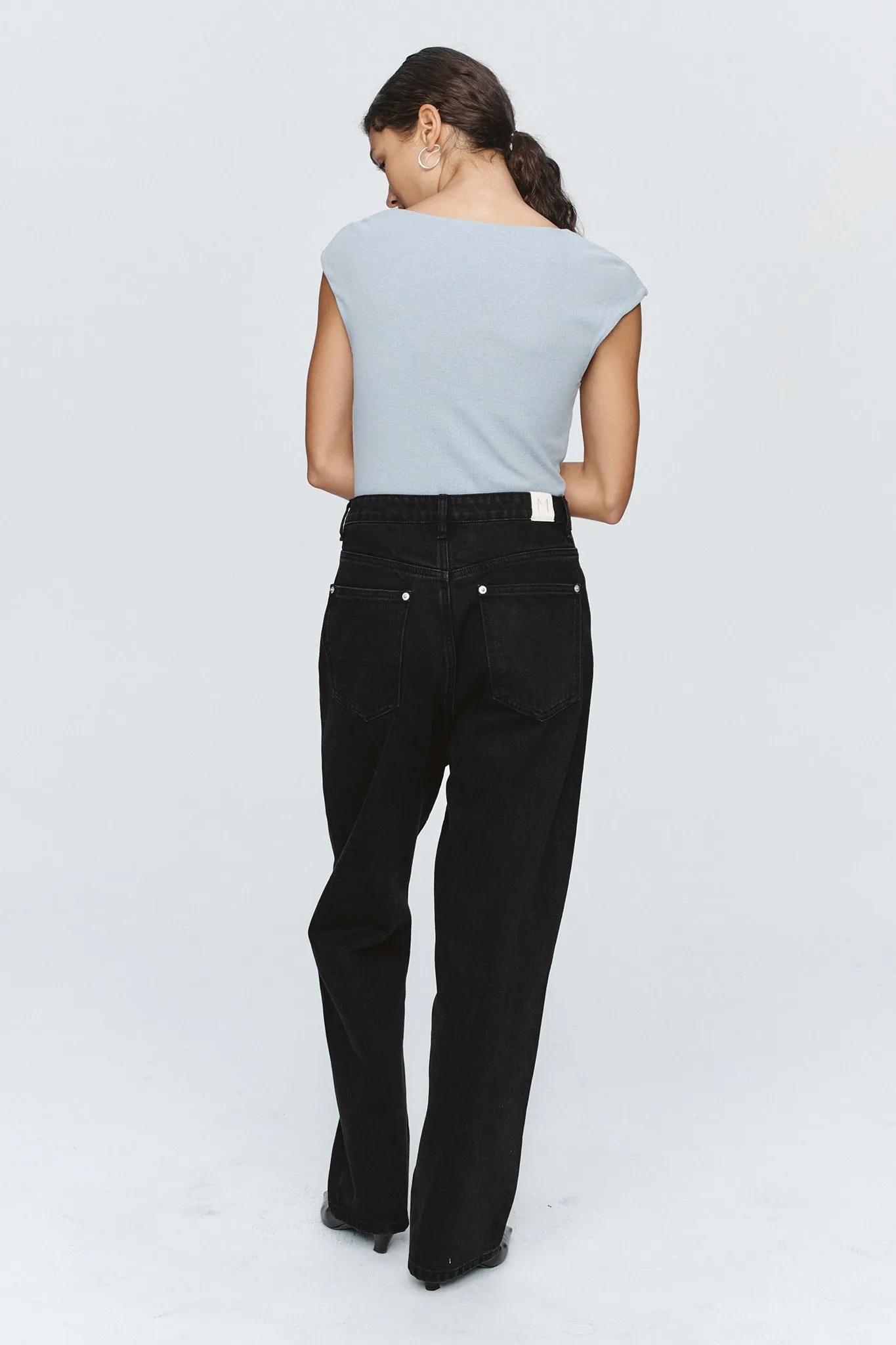 Marle | Slung Jean - Black sold by Sister & Co product image thumbnail 5