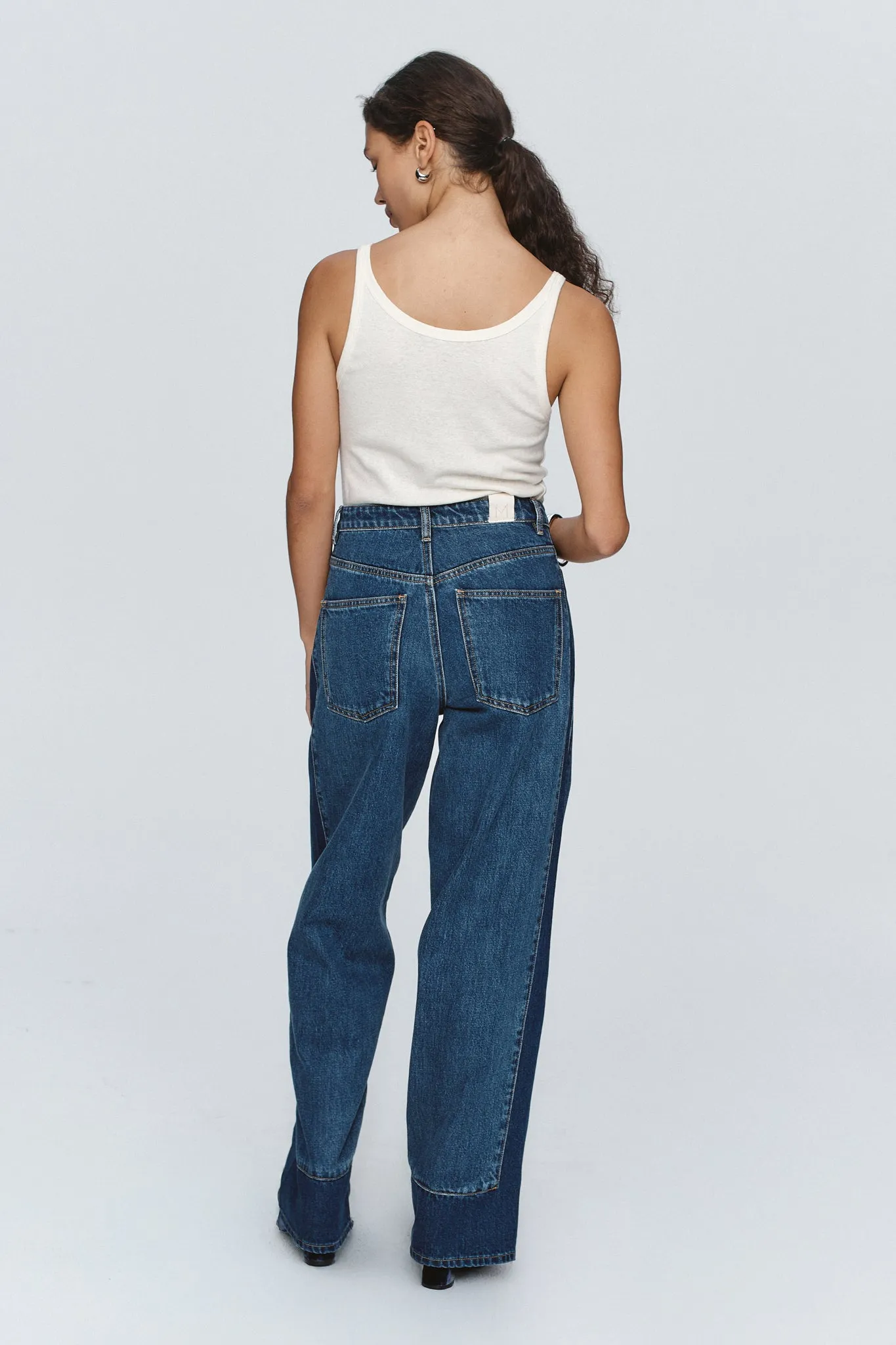 Marle | Border Jean - Indigo/Washed Indigo sold by Sister & Co product image thumbnail 4