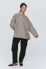 Marle | Edie Shirt - Chocolate Stripe sold by Sister & Co