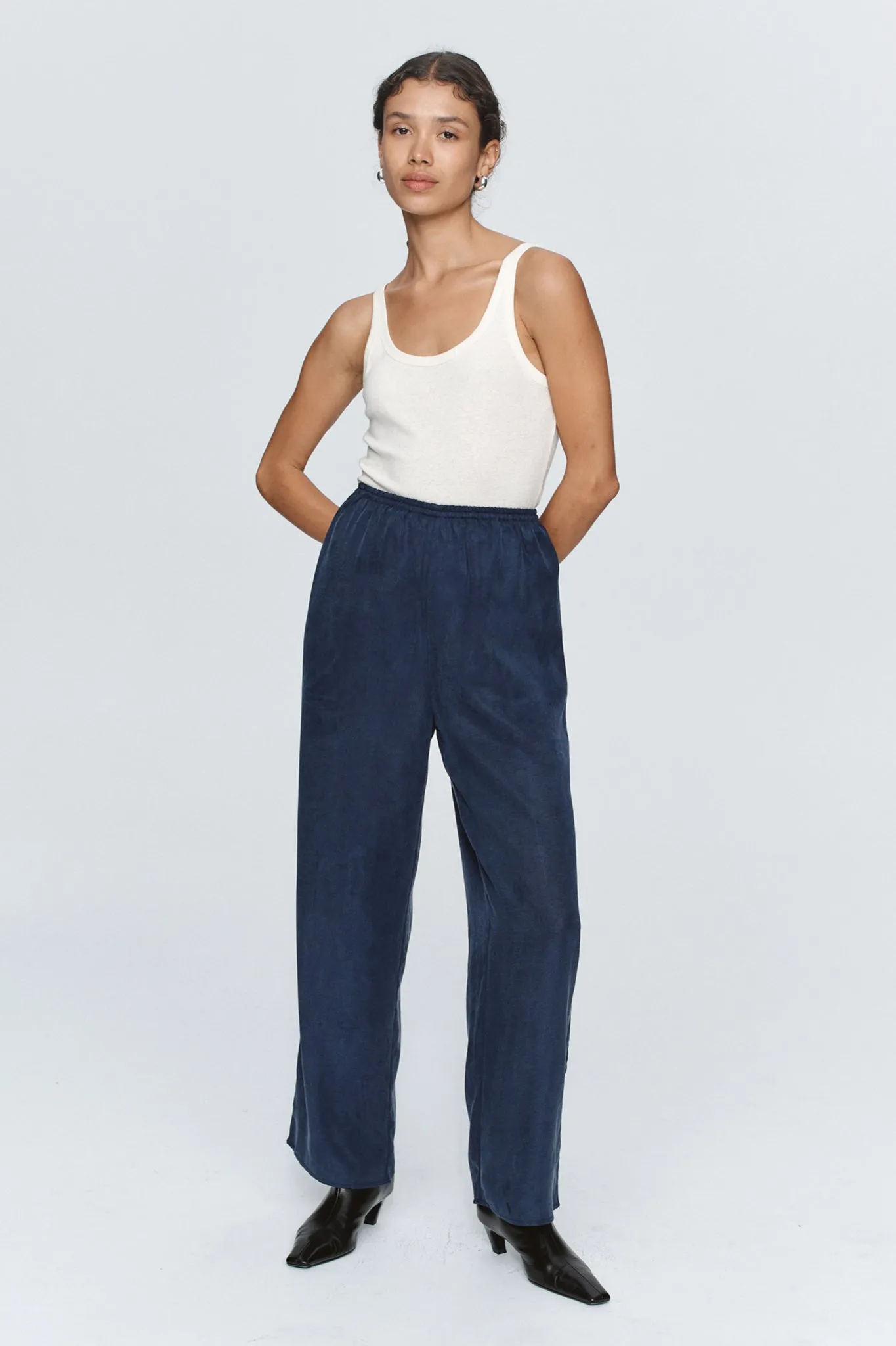 Marle | Renee Pant - Navy sold by Sister & Co product image thumbnail 3