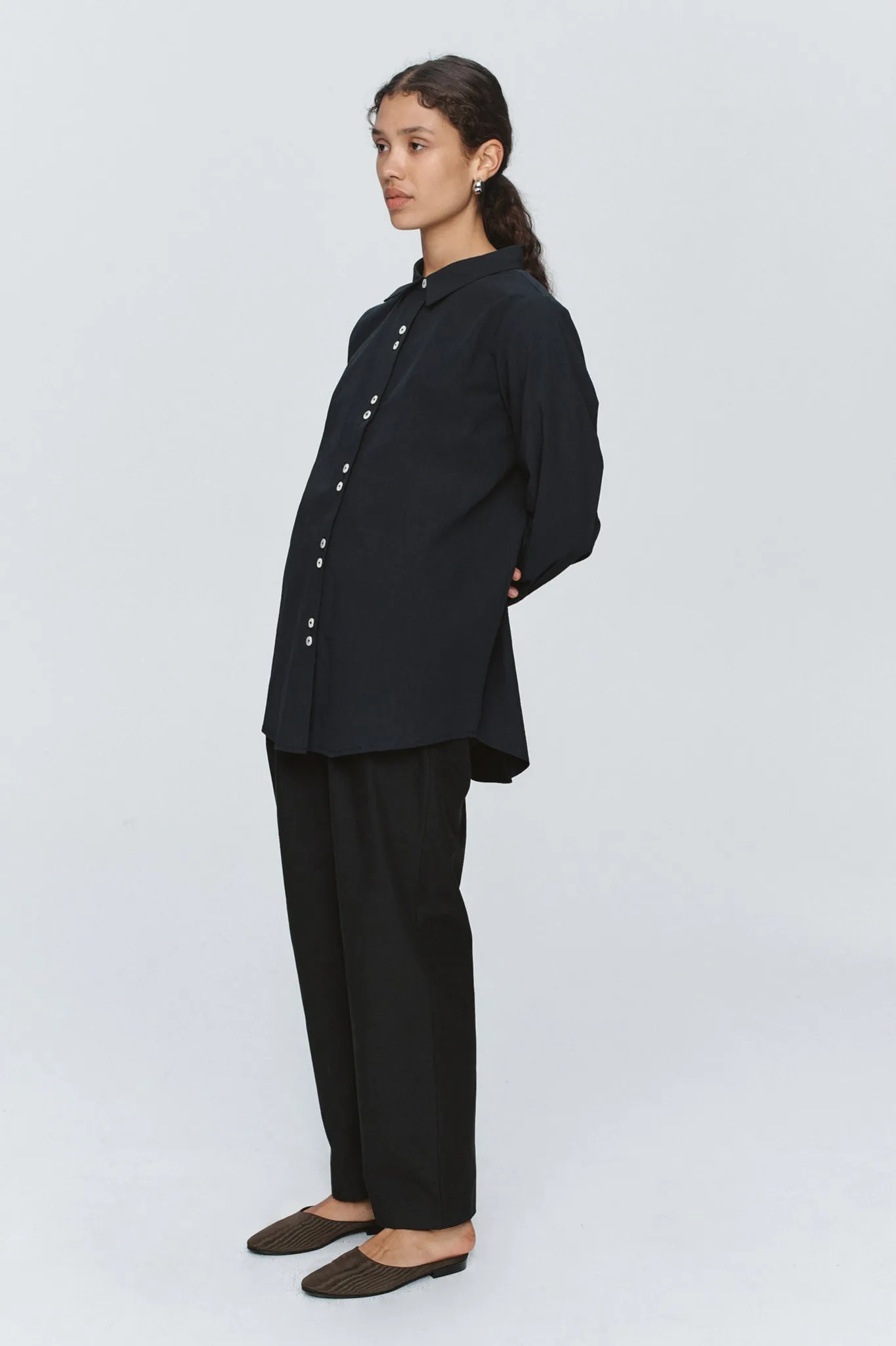 Marle | Foundations Shirt - Navy sold by Sister & Co product image thumbnail 3