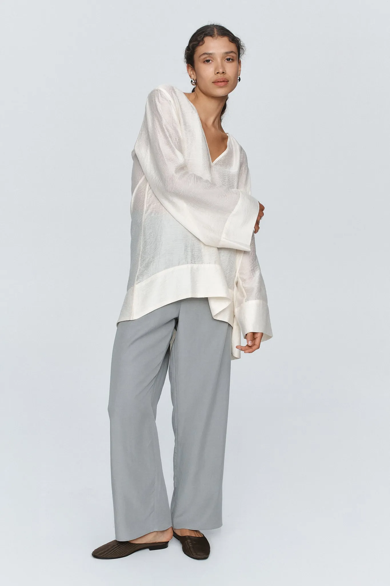 Marle | New Lottie Top - Ivory sold by Sister & Co