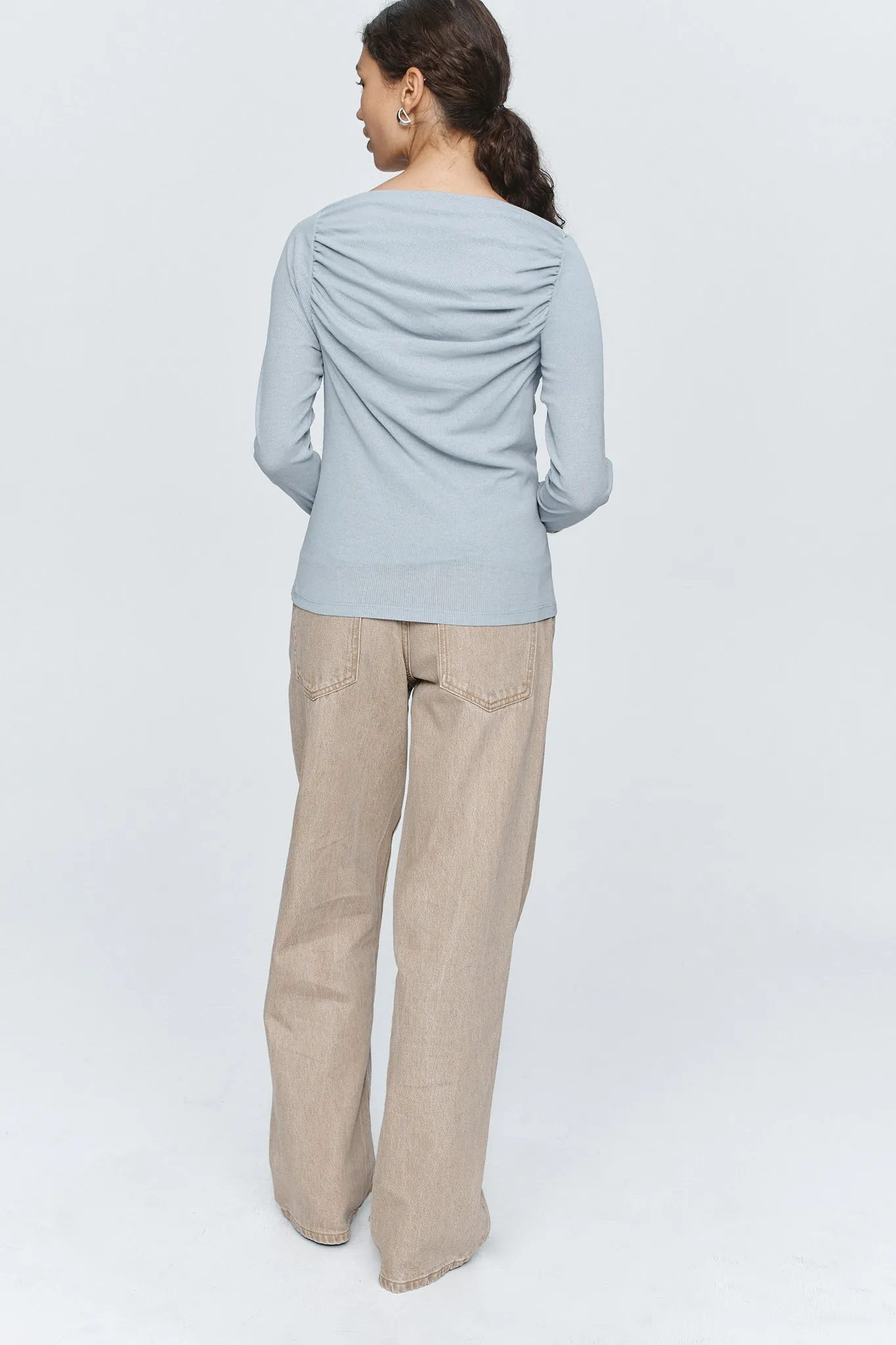 Marle | Bryn Top - Duck Egg sold by Sister & Co product image thumbnail 4