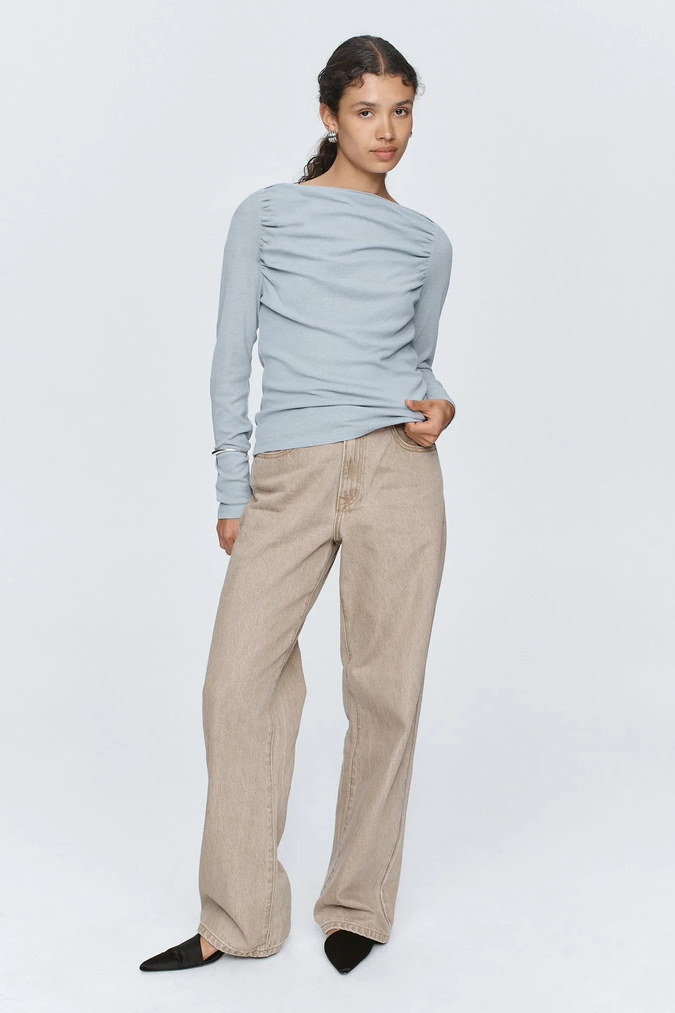 Marle | Bryn Top - Duck Egg sold by Sister & Co product image thumbnail 2