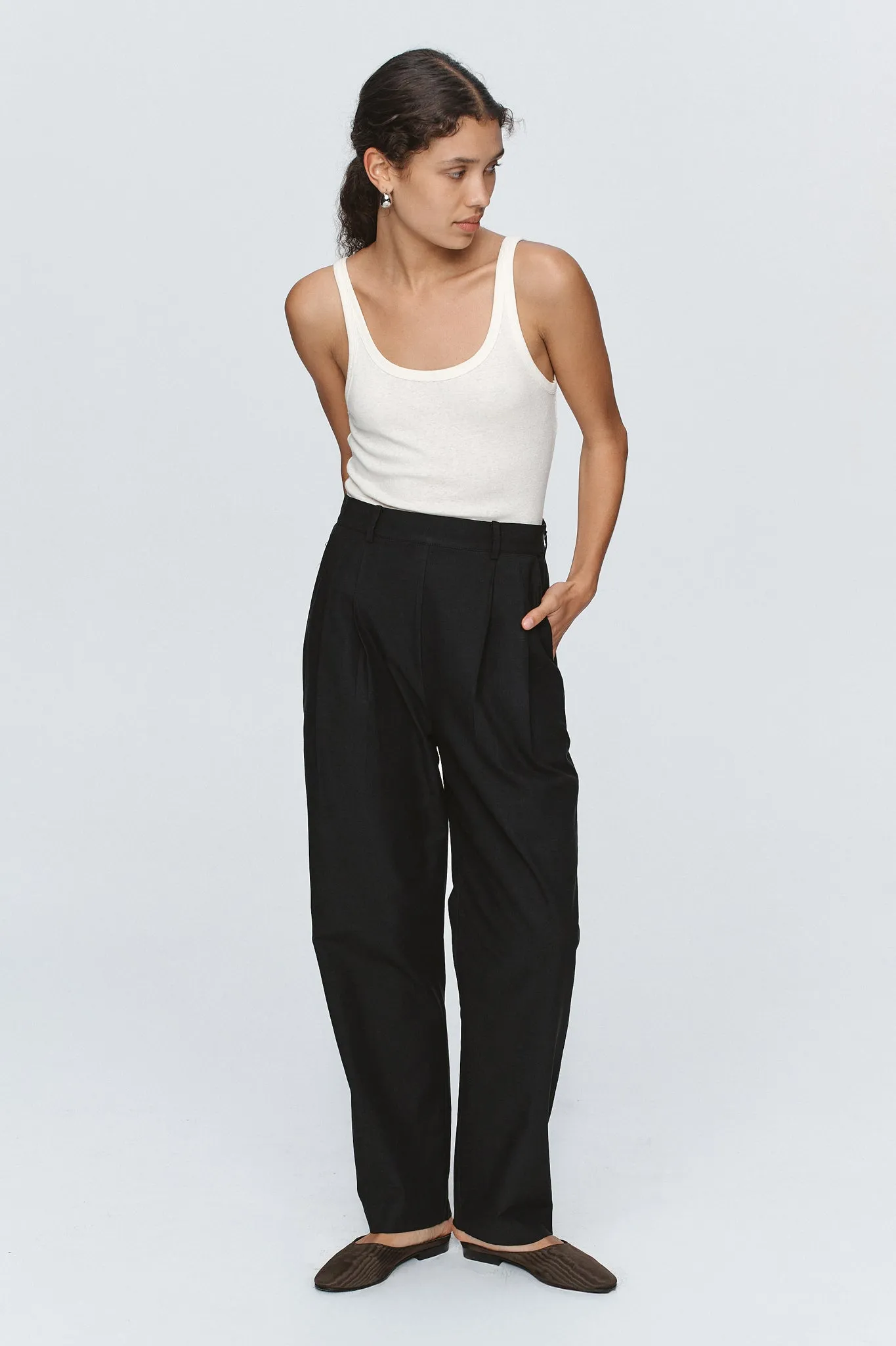 Marle | Greta Pant - Black sold by Sister & Co