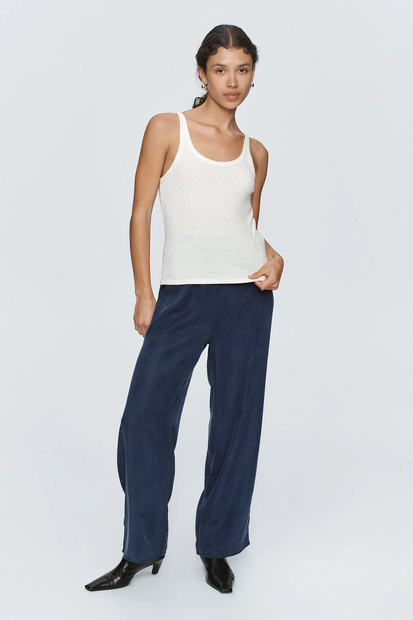 Marle | Sena Singlet - Ivory sold by Sister & Co