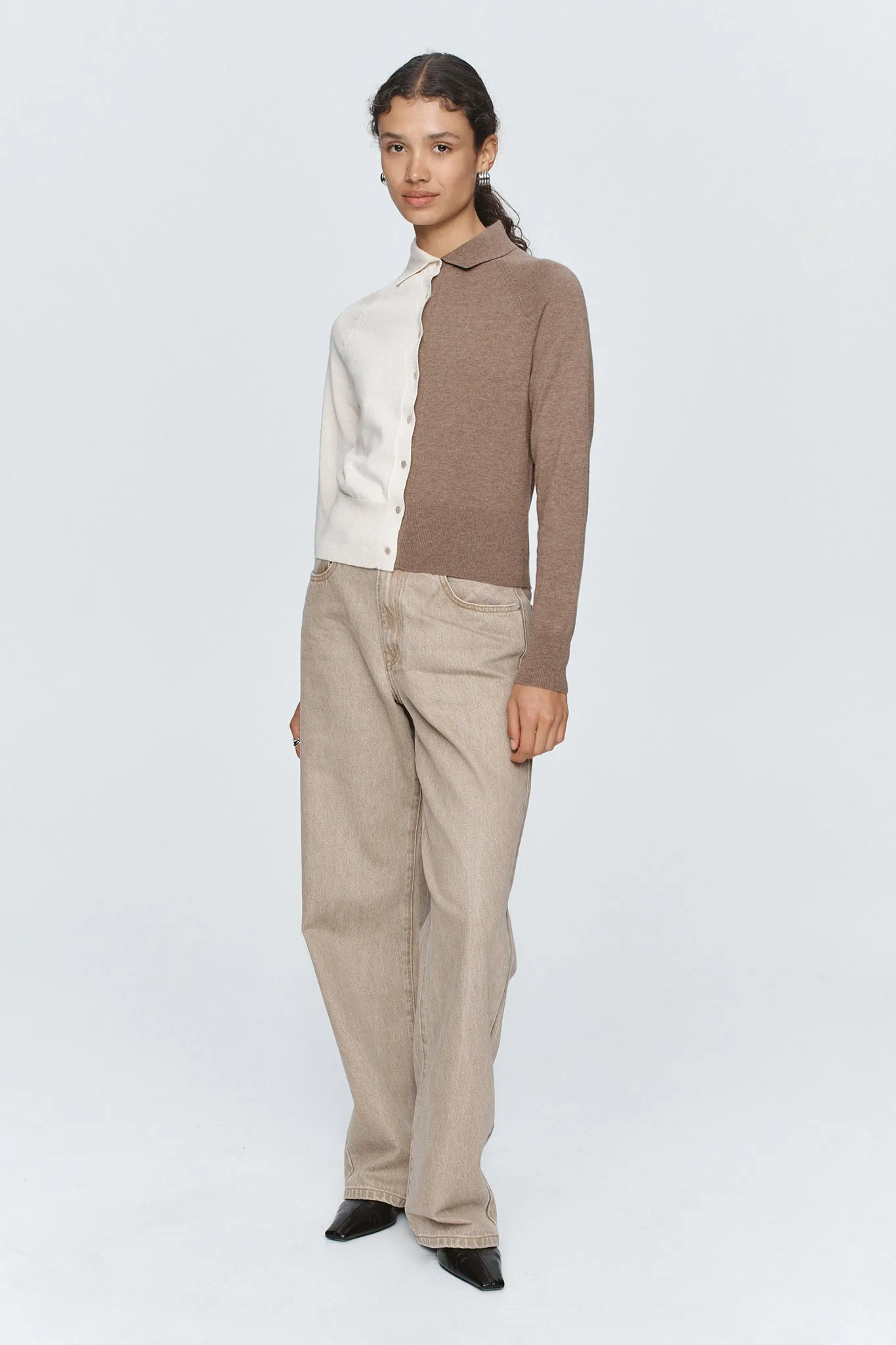 Marle | Foundations Cardigan - Ivory/Doe sold by Sister & Co product image thumbnail 2