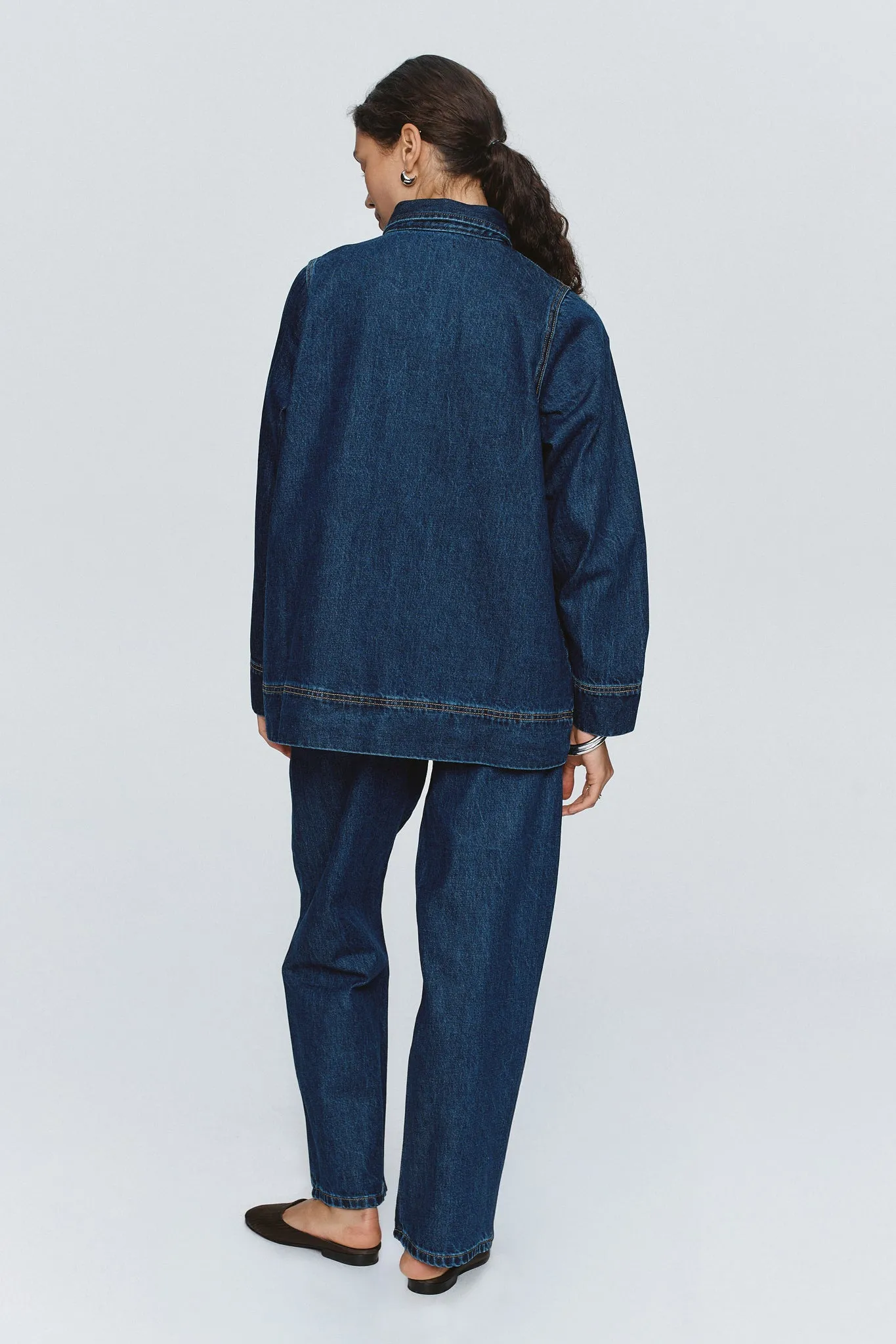 Marle | Elka Shirt - Washed Indigo sold by Sister & Co product image thumbnail 5
