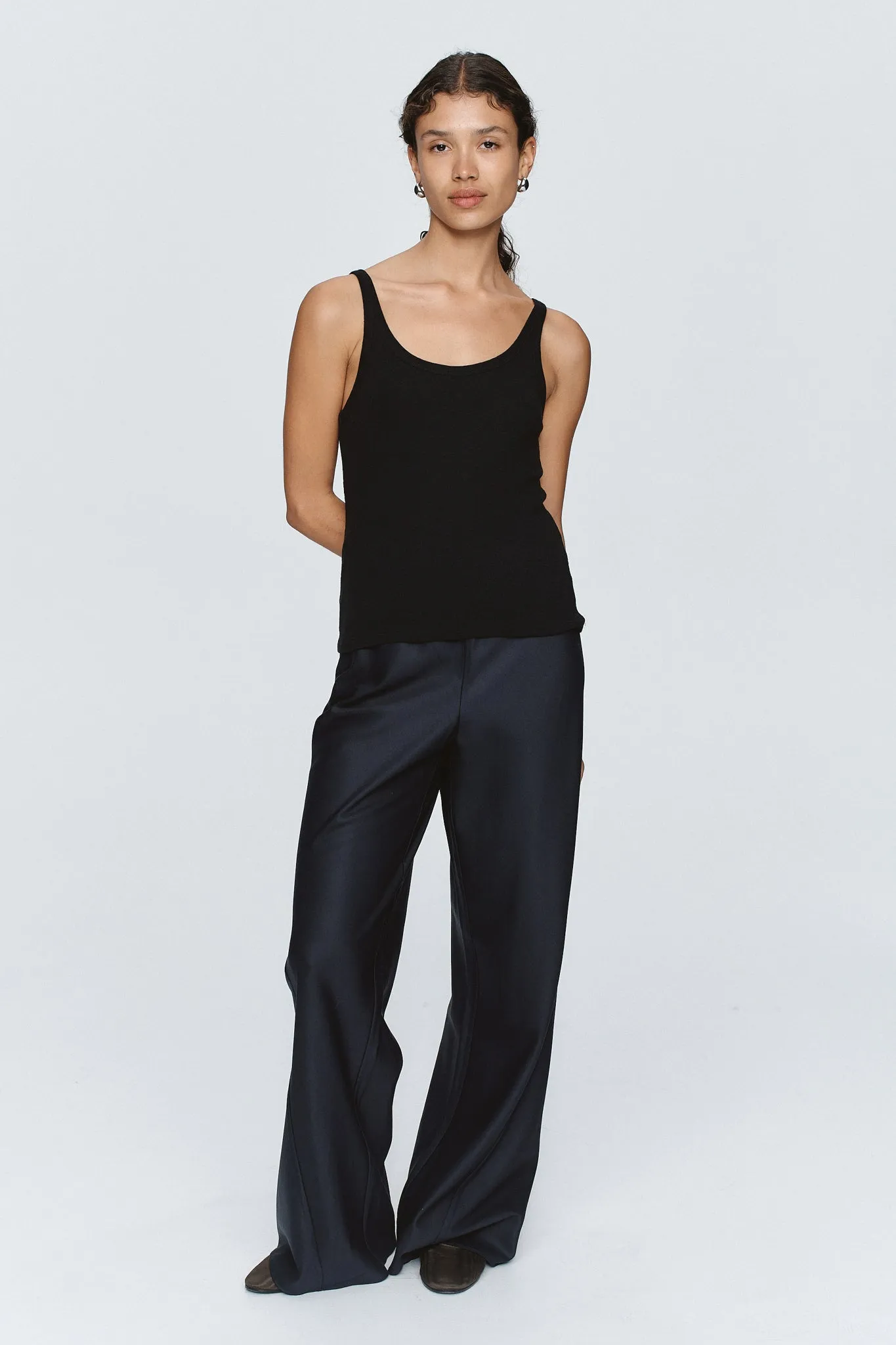 Marle | Sena Singlet - Black sold by Sister & Co