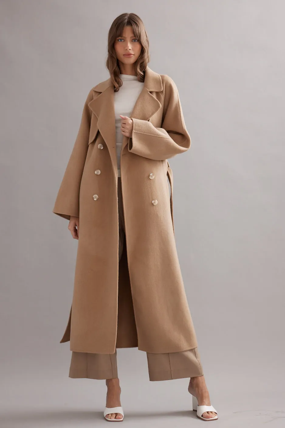 Caitlin Crisp | Paddington Coat - Camel sold by Sister & Co