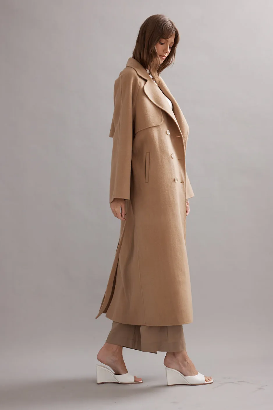 Caitlin Crisp | Paddington Coat - Camel sold by Sister & Co product image thumbnail 3