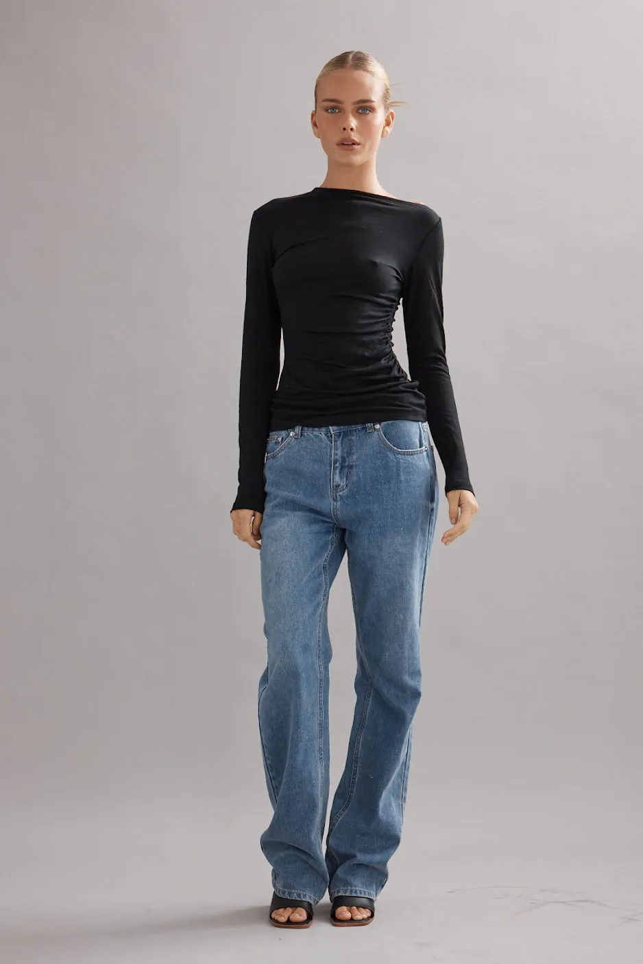 Caitlin Crisp | Beau Merino - Black sold by Sister & Co