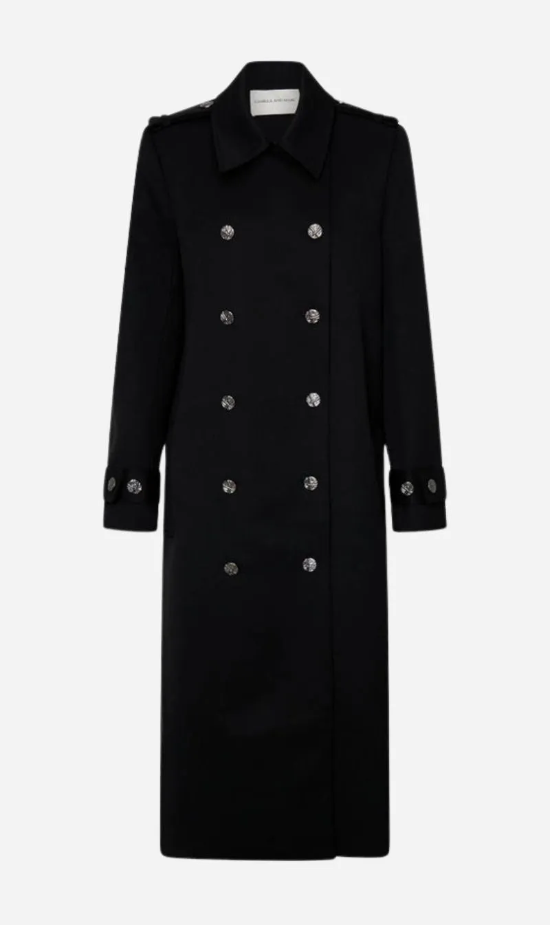 Camilla and Marc | Pilotis Trench Coat - Black sold by Sisters & Co