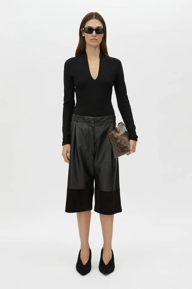 Camilla and Marc | Ashlar Knit Bodysuit - Black sold by Sisters & Co product image thumbnail 3