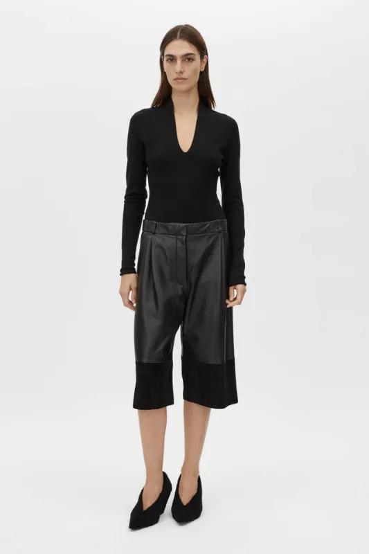 Camilla and Marc | Ashlar Knit Bodysuit - Black sold by Sister & Co