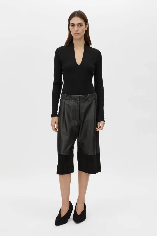 Camilla and Marc | Ashlar Knit Bodysuit - Black sold by Sisters & Co