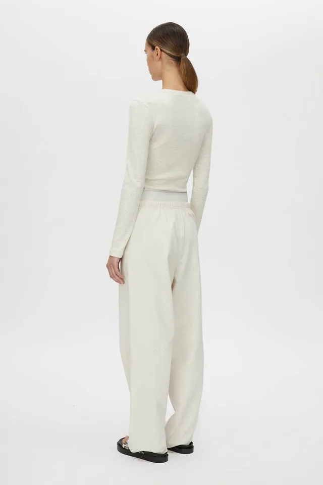 Camilla and Marc | Nora Long Sleeve Monogram Top - Ivory Marle sold by Sister & Co product image thumbnail 4
