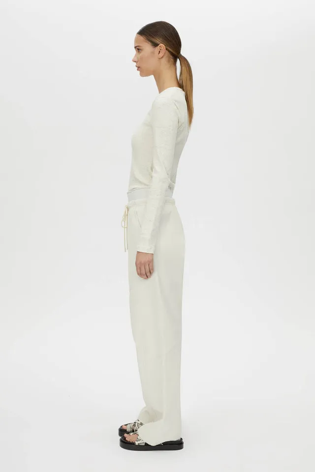 Camilla and Marc | Nora Long Sleeve Monogram Top - Ivory Marle sold by Sister & Co product image thumbnail 5