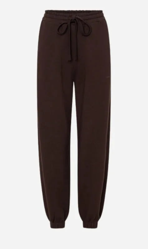 Camilla and Marc | Tia Logo Track Pant - Bitter Chocolate sold by Sister & Co